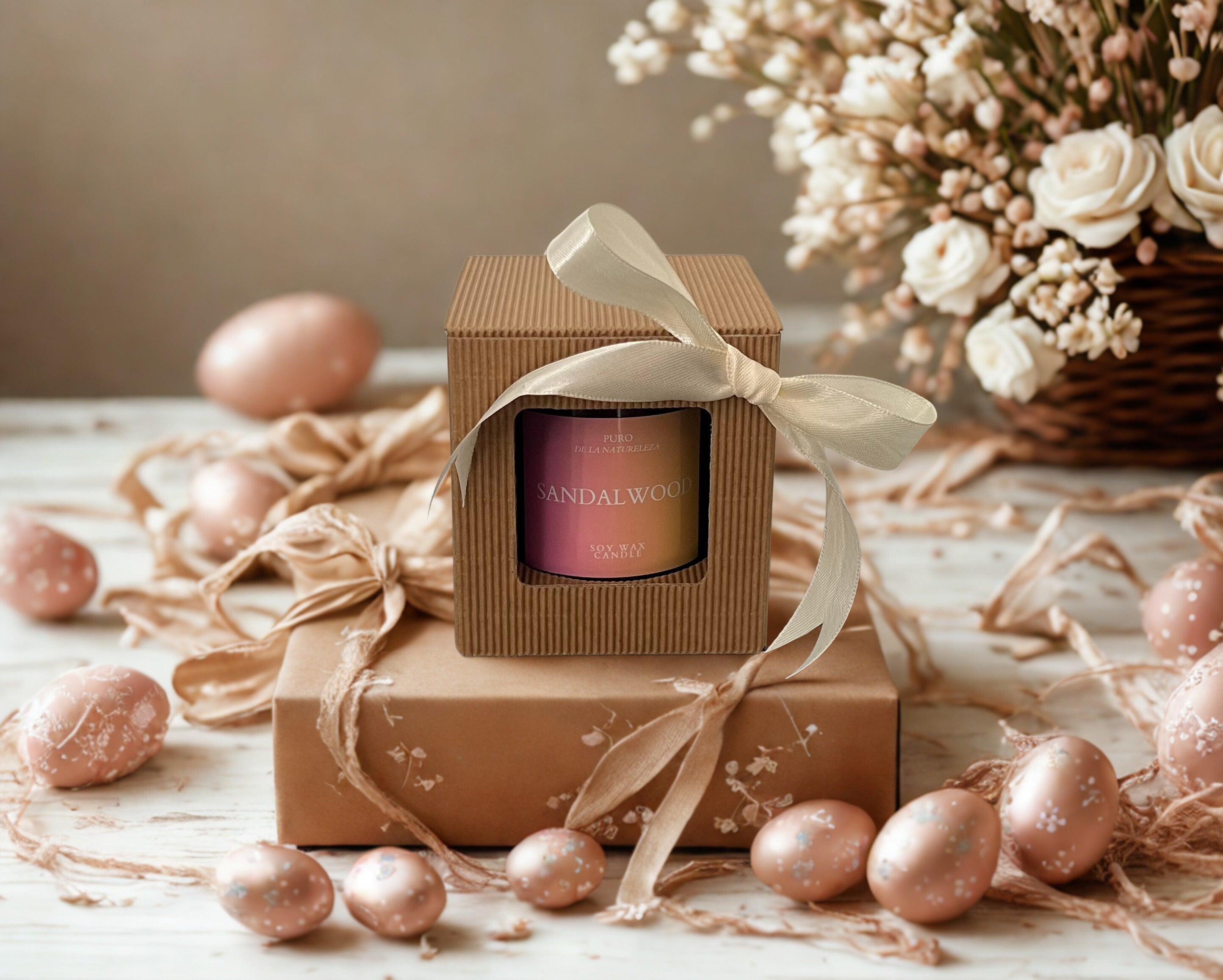 Wielkanocny Zestaw Prezentowy - Świeca do Wyboru