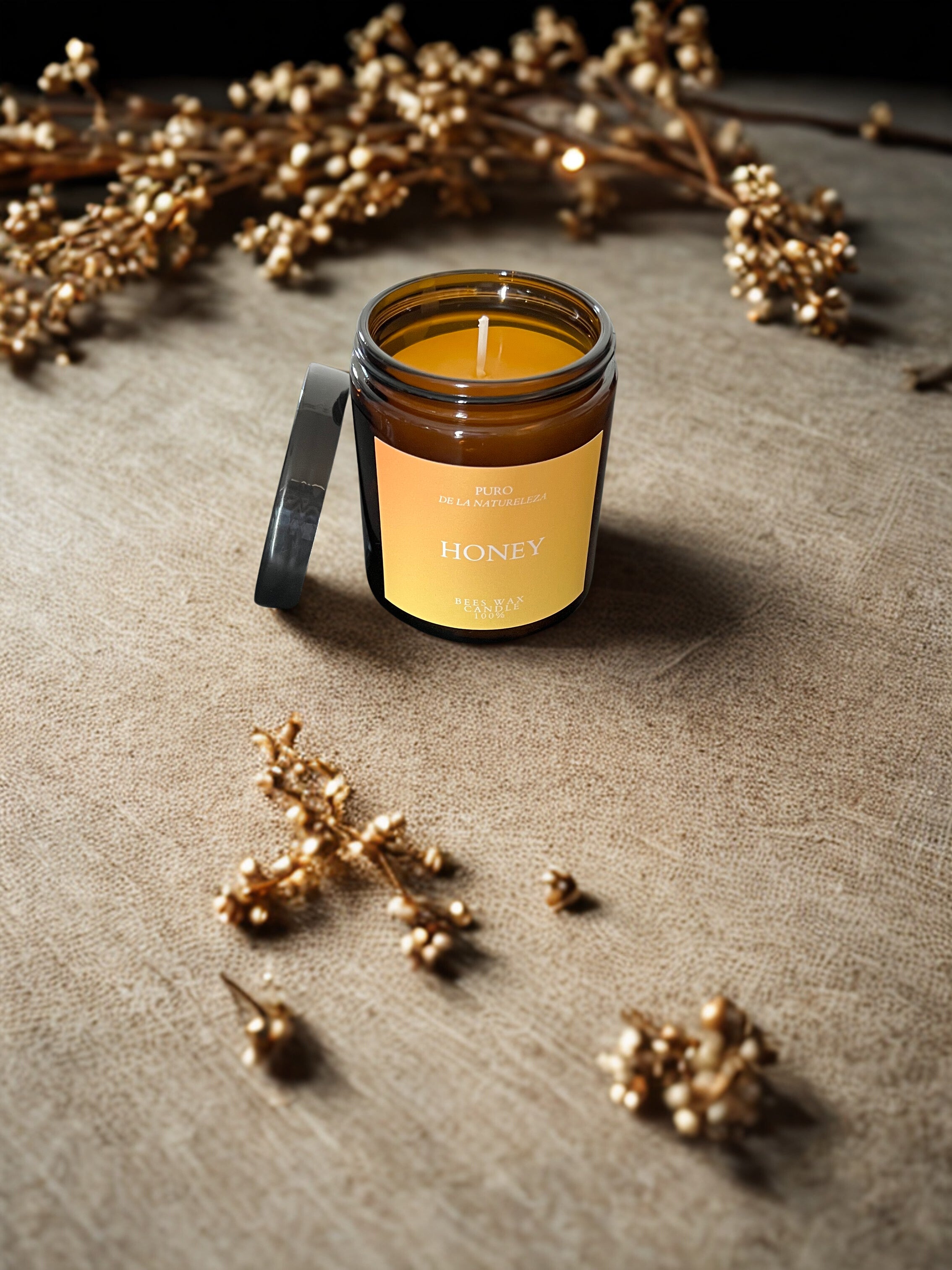 Świeca z Wosku Pszczelego 200g